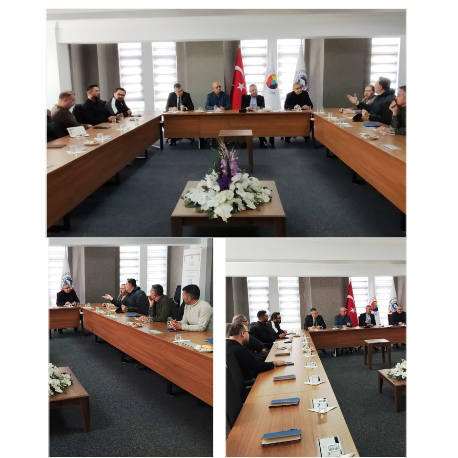 DAYANIKLI TÜKETİM MALLARI ( BEYAZ EŞYA, MOBİLYA, ELEKTRONİK,HALI) SEKTÖR TOPLANTISI GERÇEKLEŞTİRİLDİ